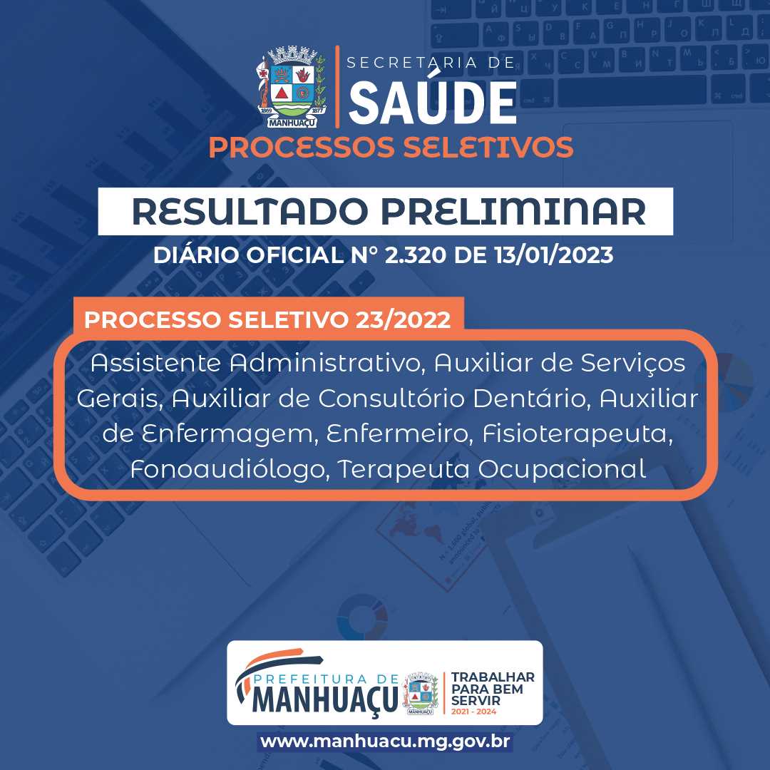 Prefeitura Municipal De Manhua U Secretaria De Sa De Divulga